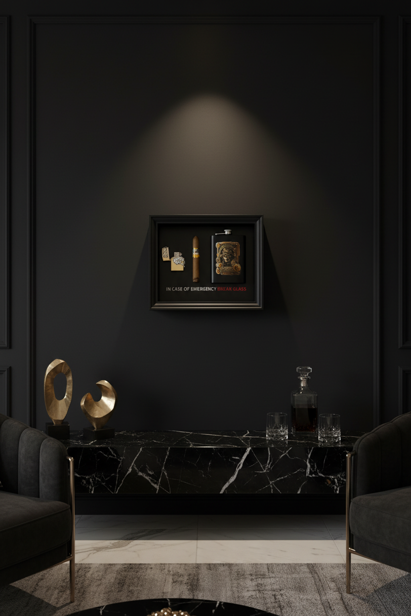 Emergency Escape Box Frame – Luxury Gentleman Edition