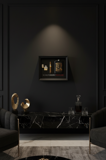 Emergency Escape Box Frame – Luxury Gentleman Edition