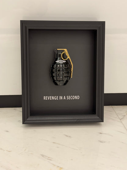 Revenge In A Second – Luxury Car Inspired Grenade Box Frame