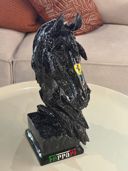 Automotive inspired Horse Sculpture - The Spirit of Power and Speed