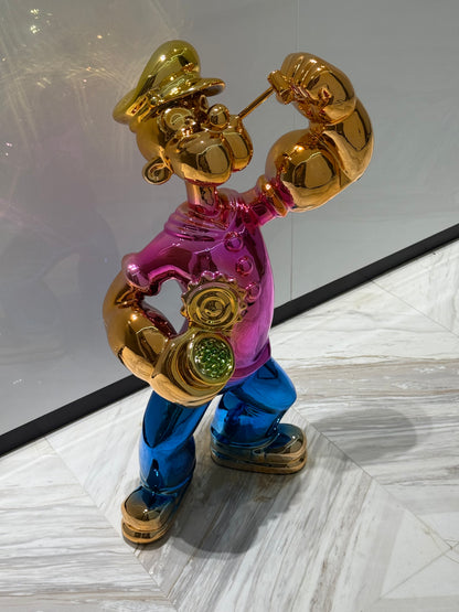 Luxury Popeye Sculpture – Strength, Style & Timeless Character