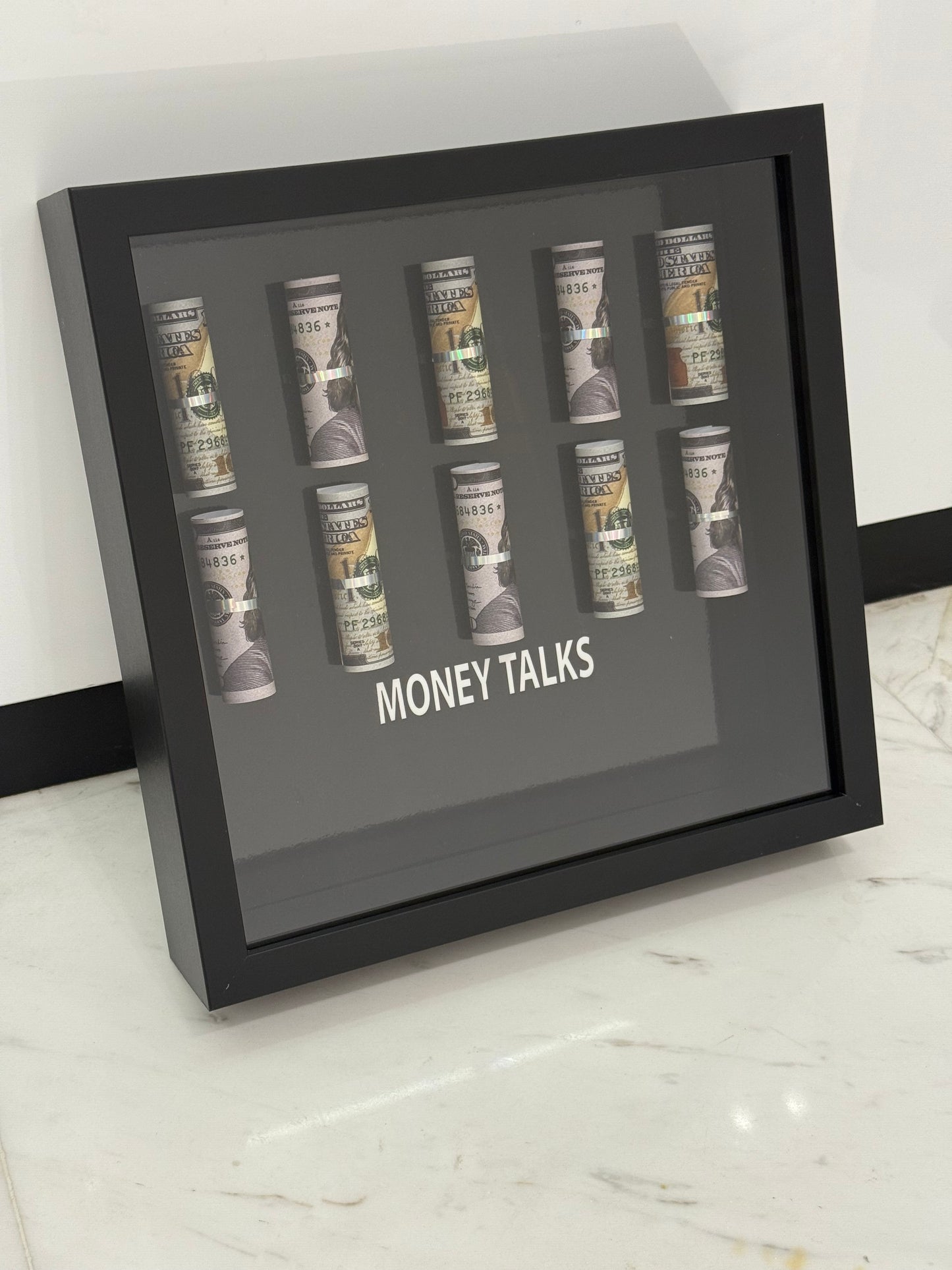 Money Talks – Luxury 3D Cash Display Box Frame