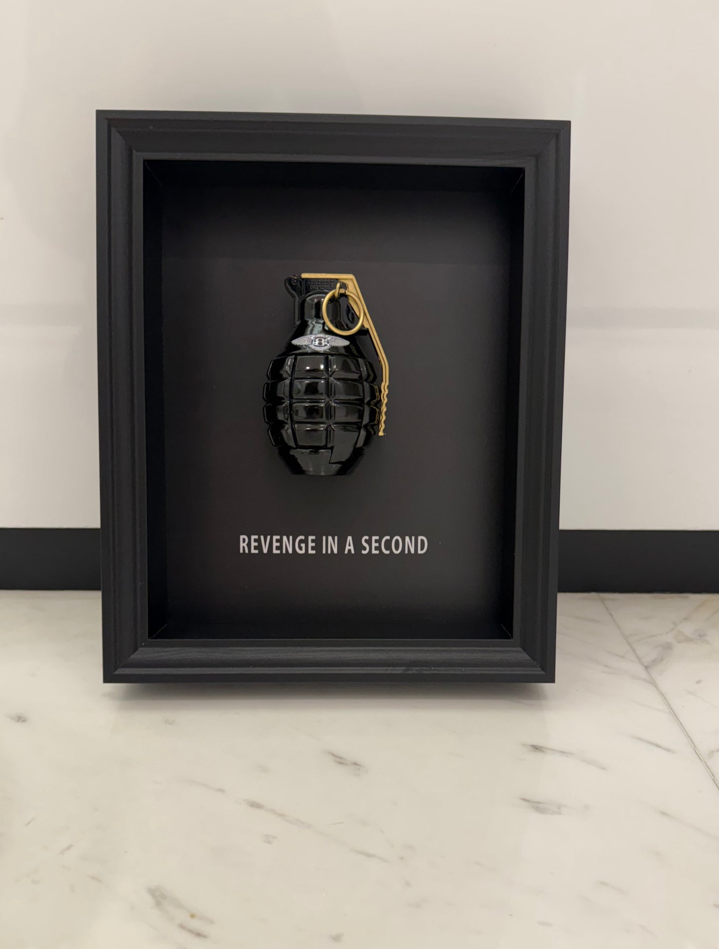 Revenge In A Second – Luxury Car Inspired Grenade Box Frame