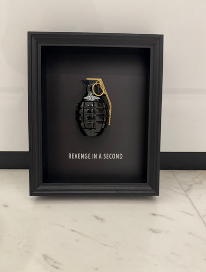 Revenge In A Second – Luxury Car Inspired Grenade Box Frame