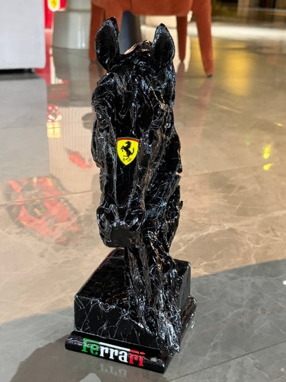 Automotive inspired Horse Sculpture - The Spirit of Power and Speed