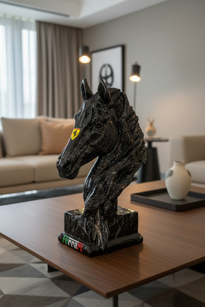 Automotive inspired Horse Sculpture - The Spirit of Power and Speed