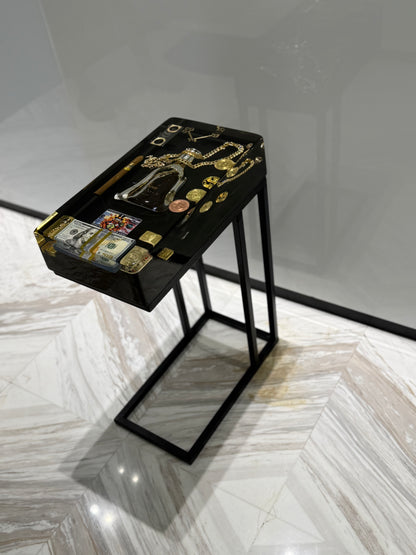 Hennessy Paradise Square Side Table