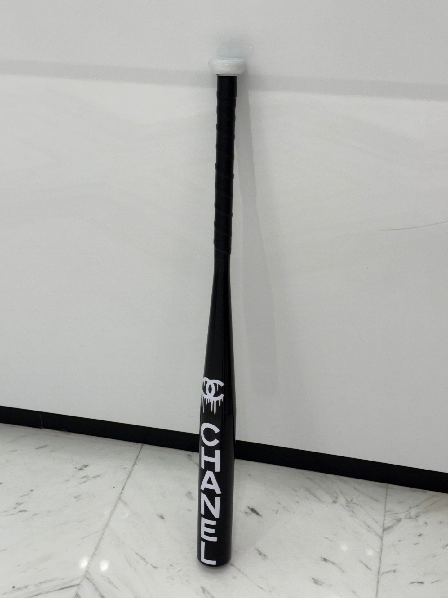 Big Chanel Baseball Bat black