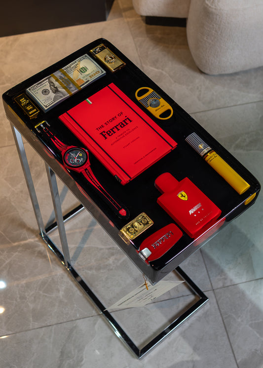 Ferrari limited edition no 07 - Square Side Table