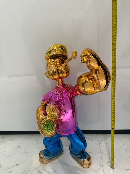 Luxury Popeye Sculpture – Strength, Style & Timeless Character