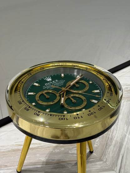 Rolex watch round side table