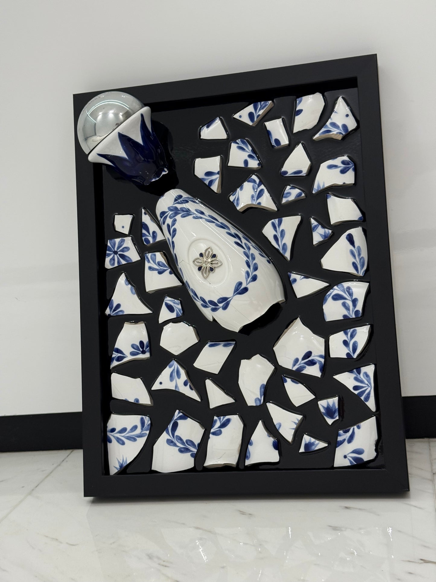 Clase Azul Broken Bottle Frame Art