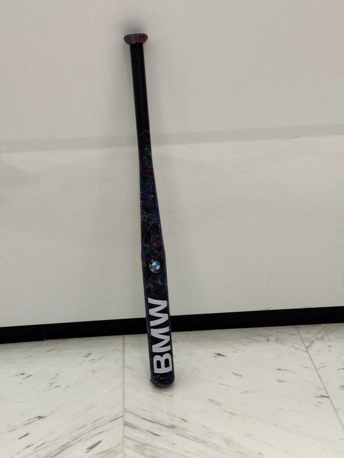 BMW Baseball Bat - black marble Edition