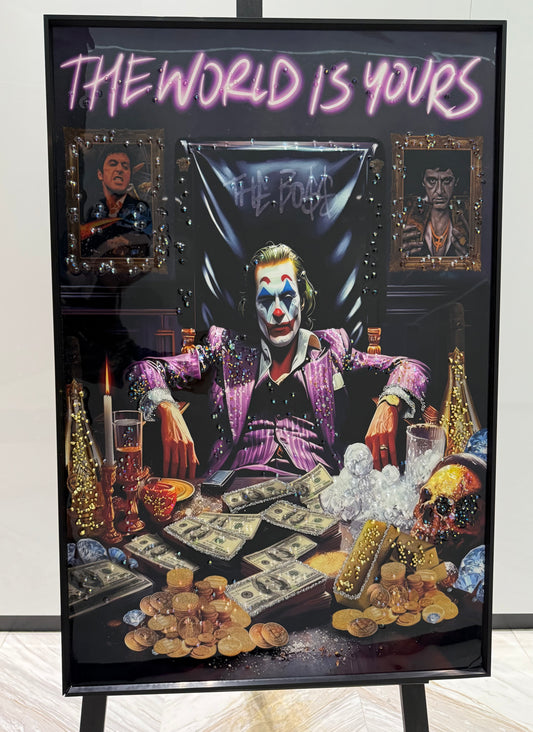 Boss Joker Art Frame