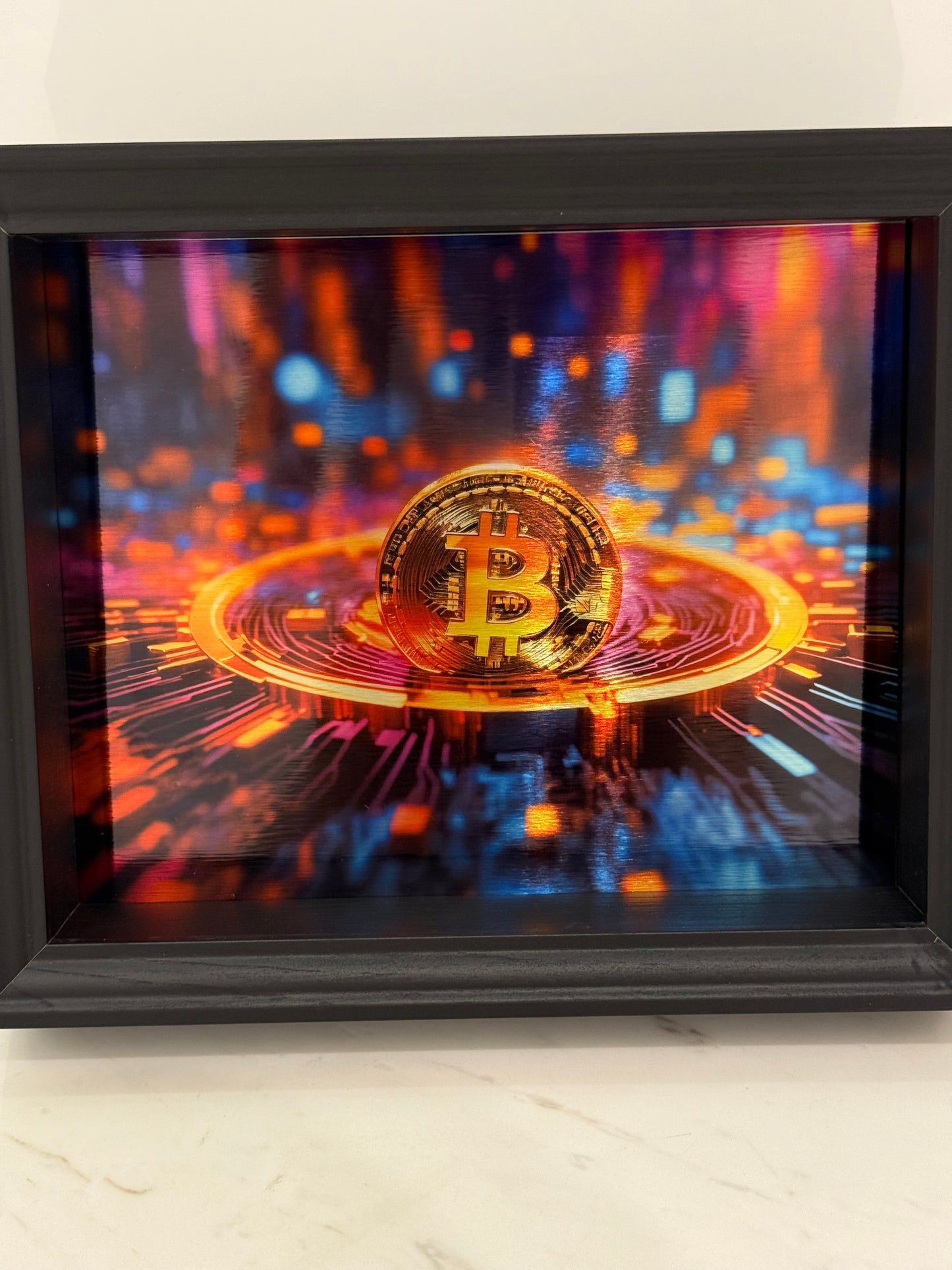 Black Bitcoin Box Frame – A Symbol of Power and Modern Luxury