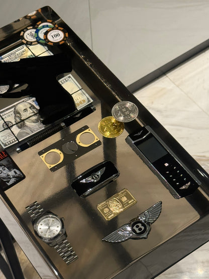 Bentley limited Edition no. 1 Square side Table