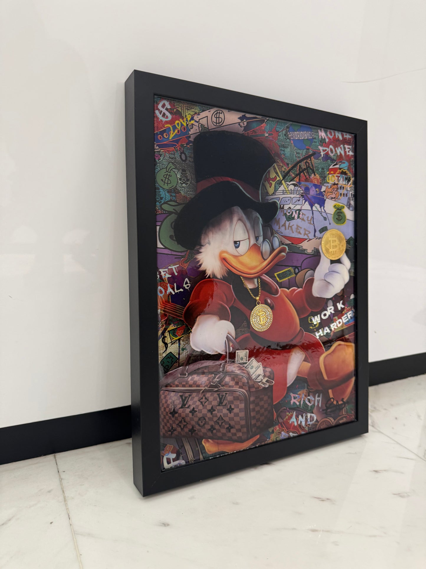Wealth & Success Inspired Statement Frame