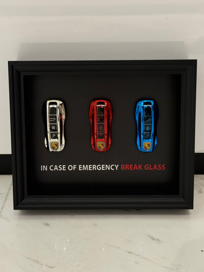 In Case of Emergency – Triple Key Edition Box Frame