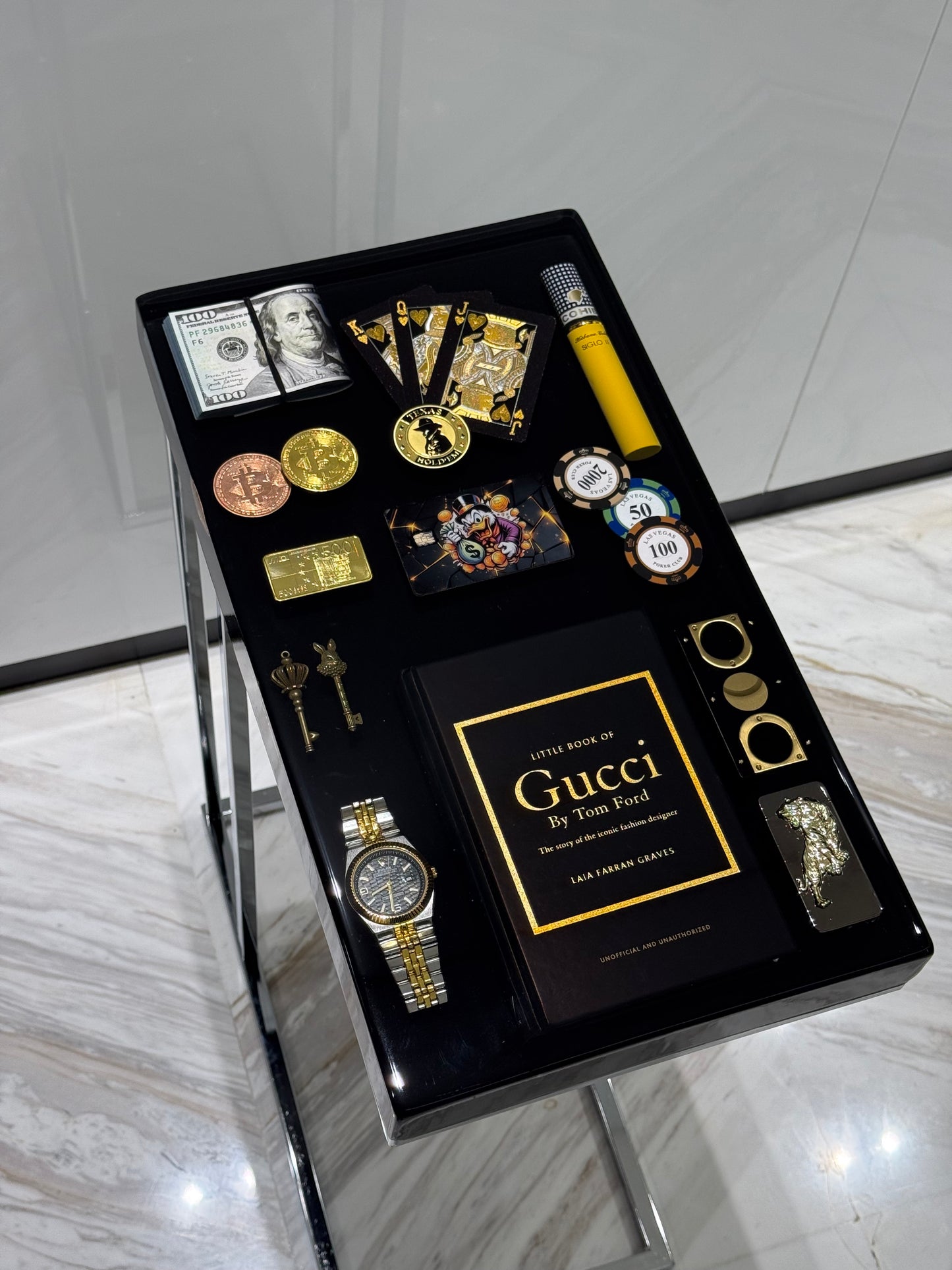 Gucci limited Edition no. 1 Square side Table