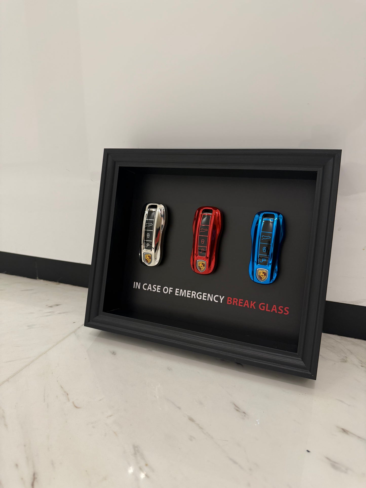 In Case of Emergency – Triple Key Edition Box Frame