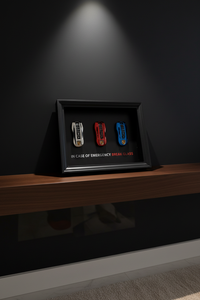 In Case of Emergency – Triple Key Edition Box Frame