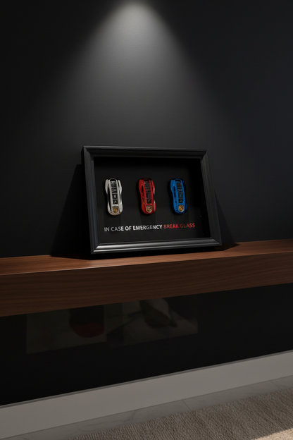 In Case of Emergency – Triple Key Edition Box Frame