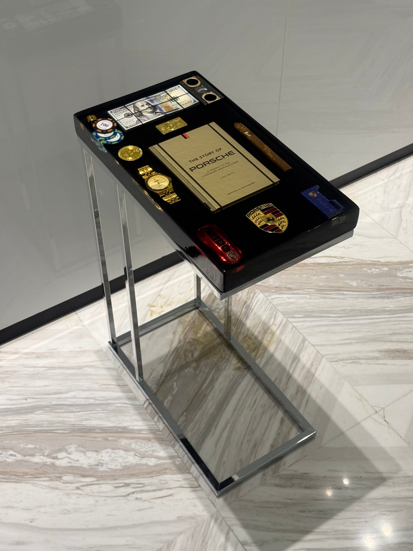 Porsche Exclusive Edition no. 2 Square side Table