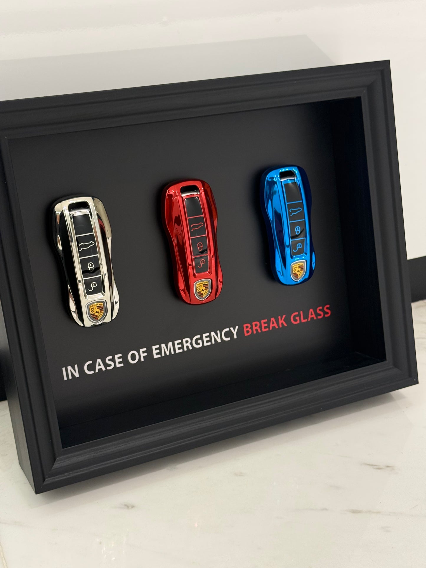 In Case of Emergency – Triple Key Edition Box Frame
