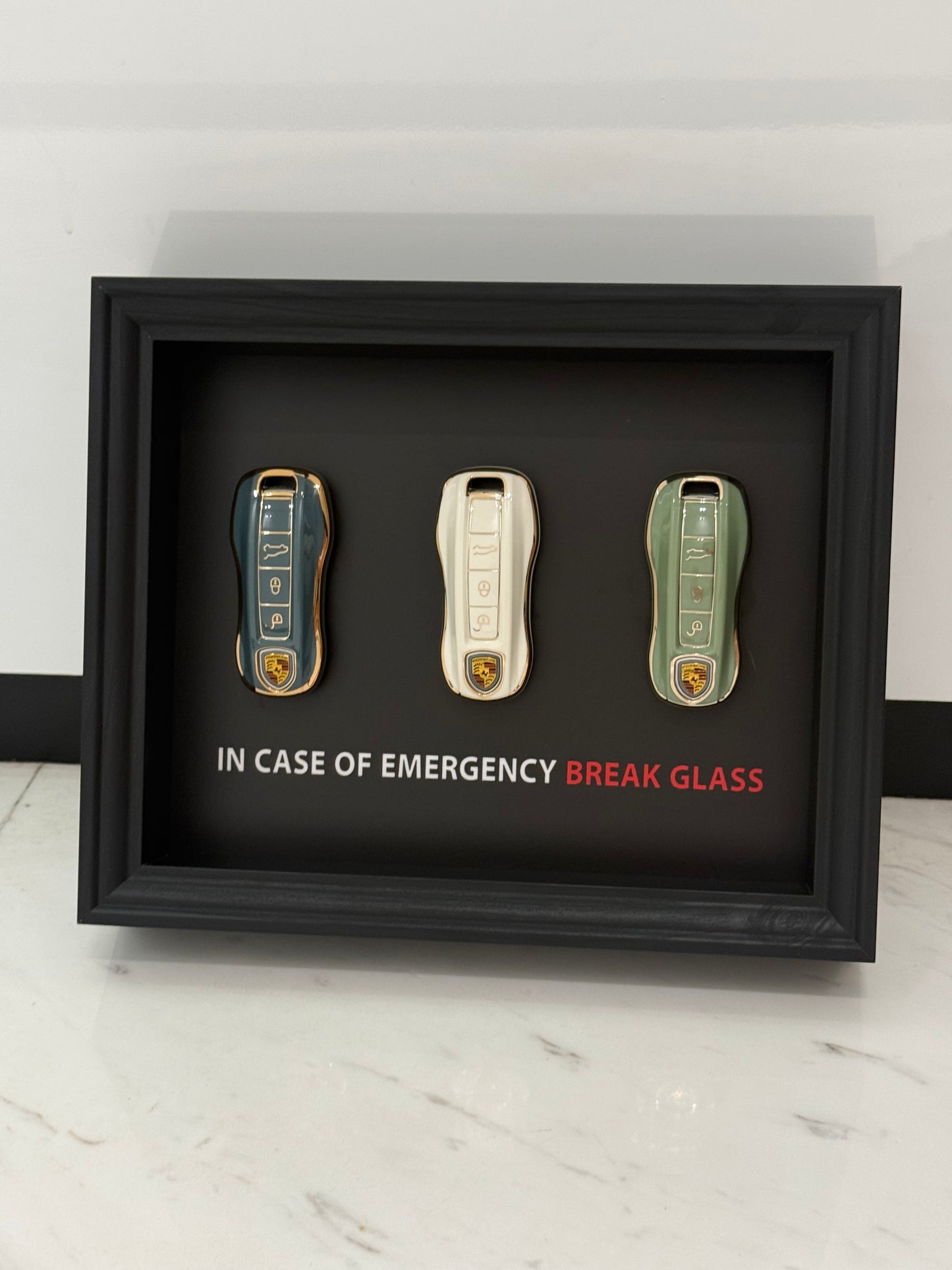 In Case of Emergency – Triple Key Edition Box Frame