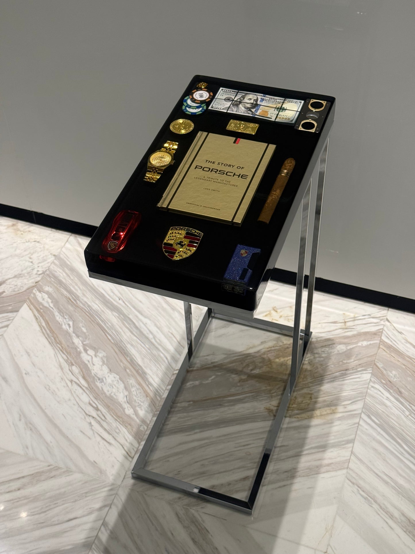 Porsche Exclusive Edition no. 2 Square side Table