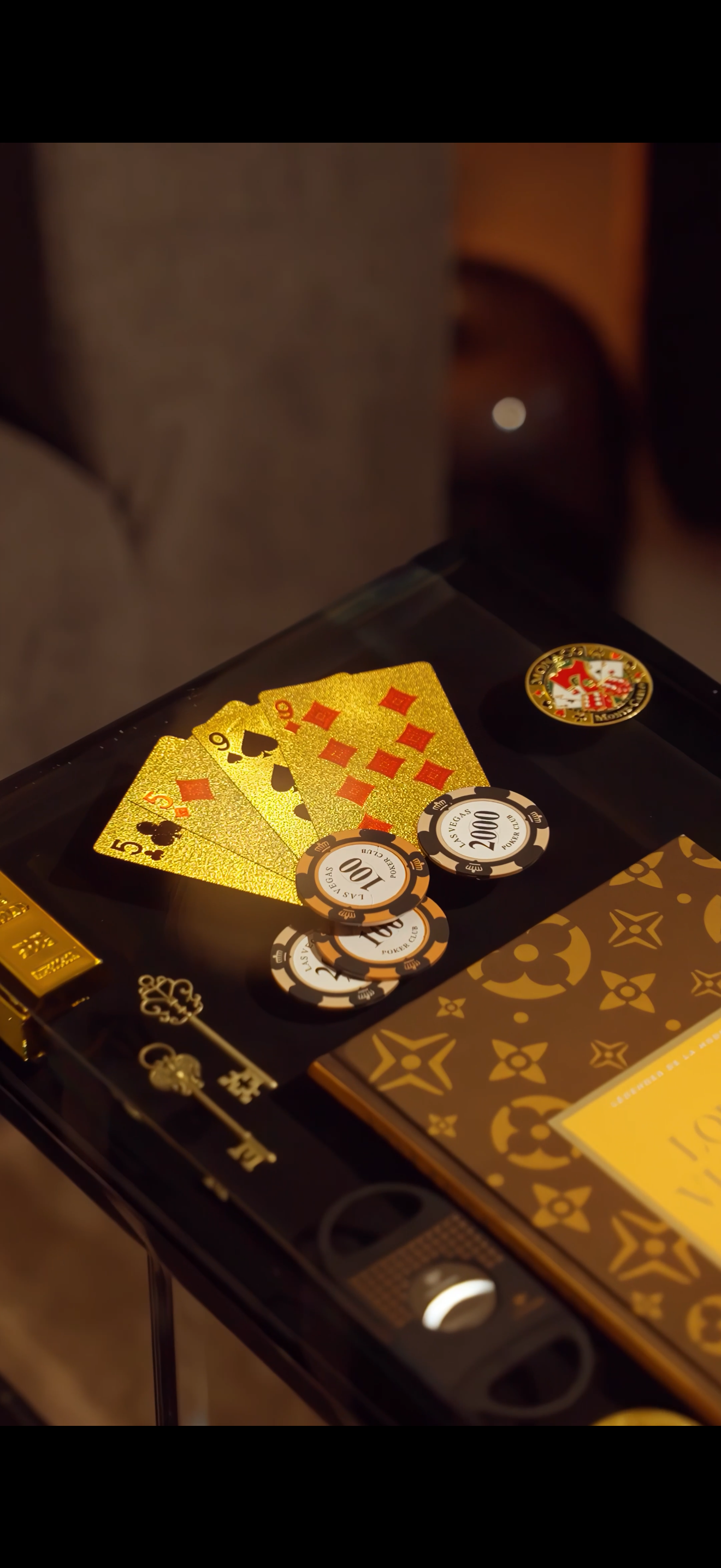 Louis Vuitton limited Edition no. 1 Square side Table