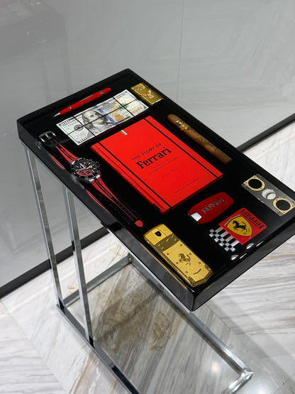 Ferrari-inspired limited edition no 11 - Square Side Table