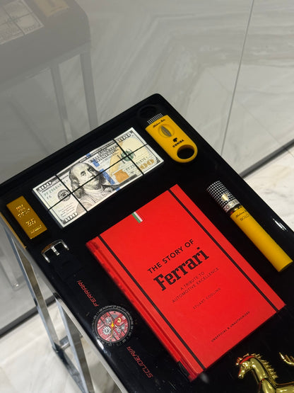 Ferrari limited edition no 09 - Square Side Table