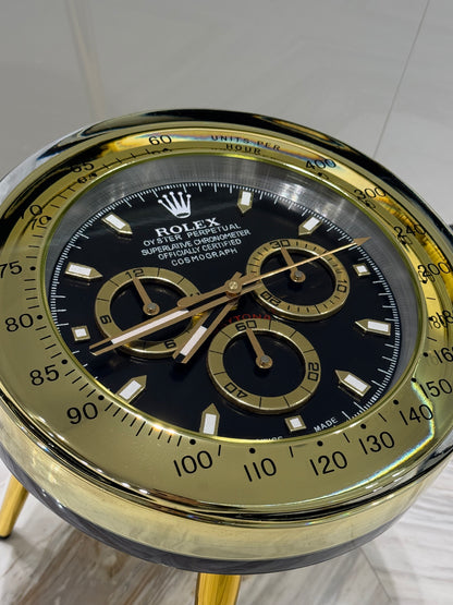 Unique luxury Rolex watch side table round
