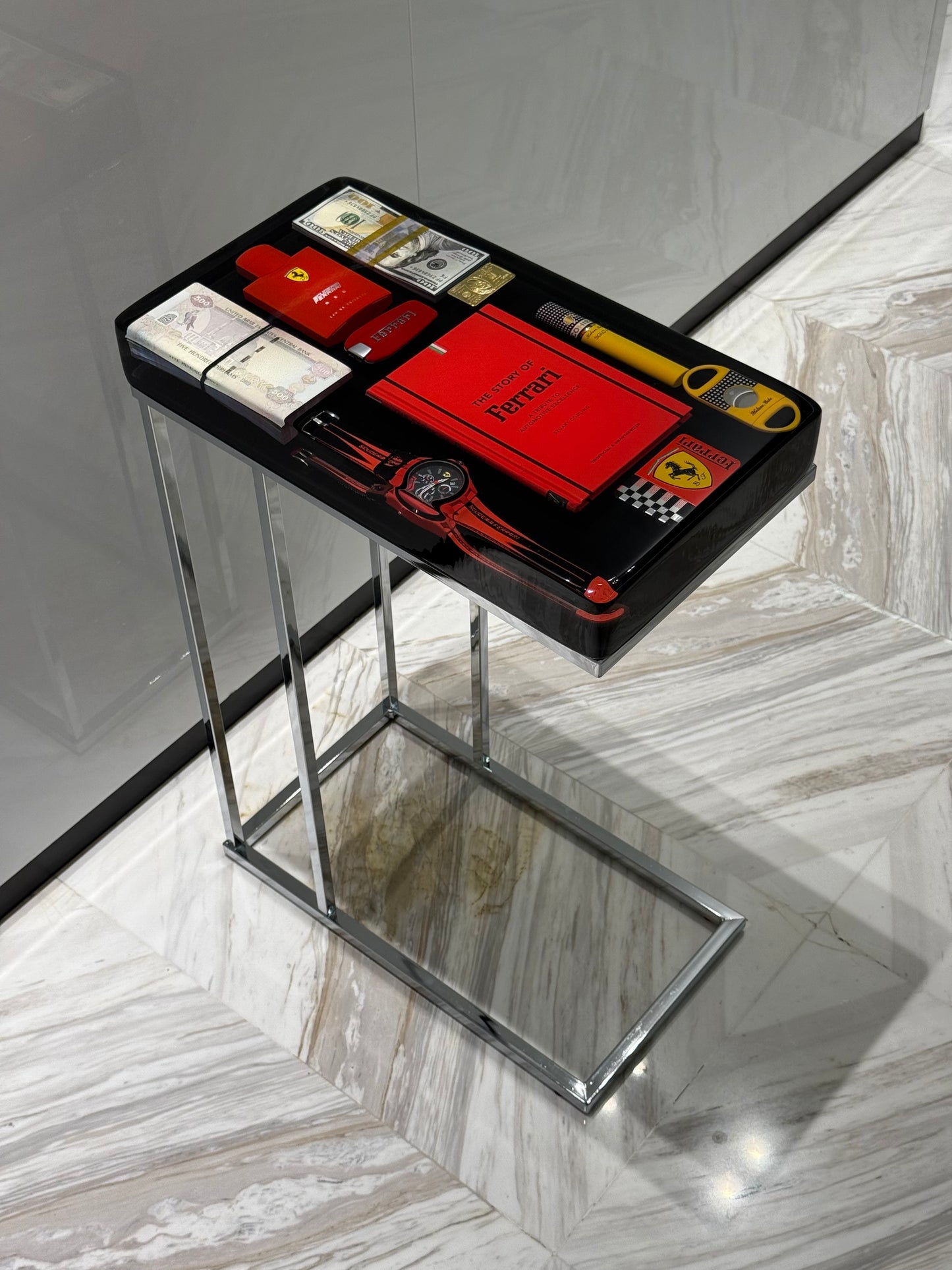 Ferrari exclusive edition no. 06 Square Side Table