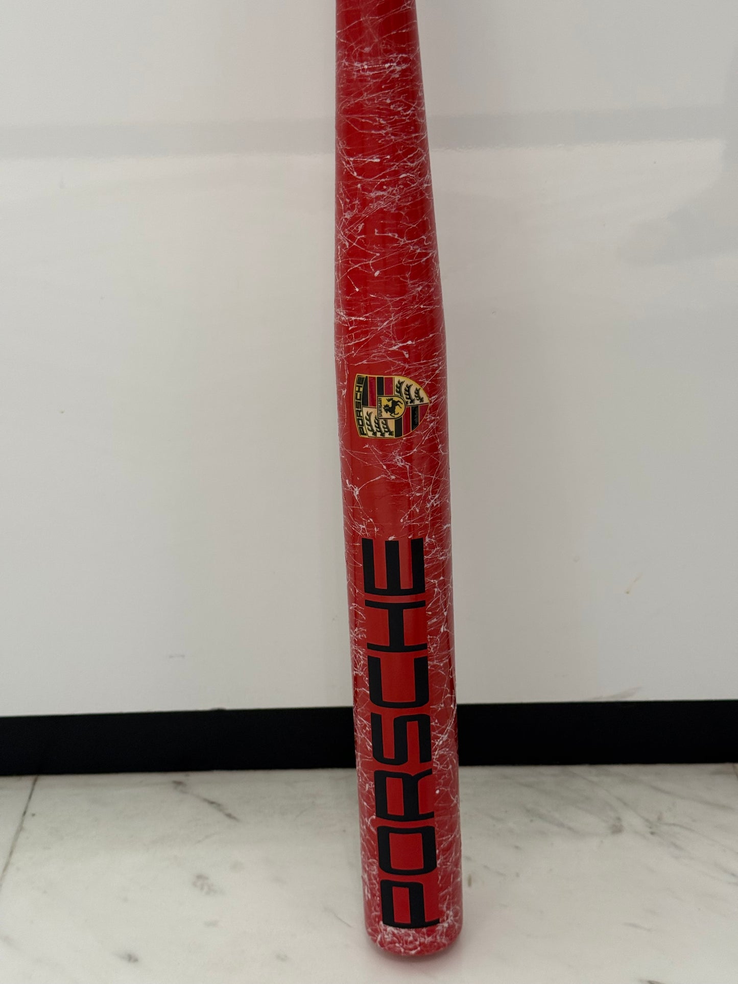 Porsche Baseball Bat - red marble Edition