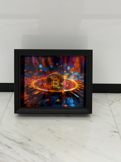 Black Bitcoin Box Frame – A Symbol of Power and Modern Luxury