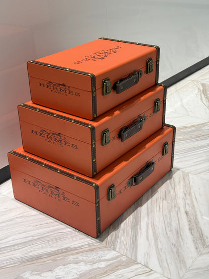 Hermes decoration Luggage set 3 pieces