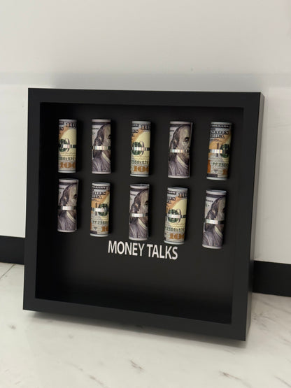 Money Talks – Luxury 3D Cash Display Box Frame