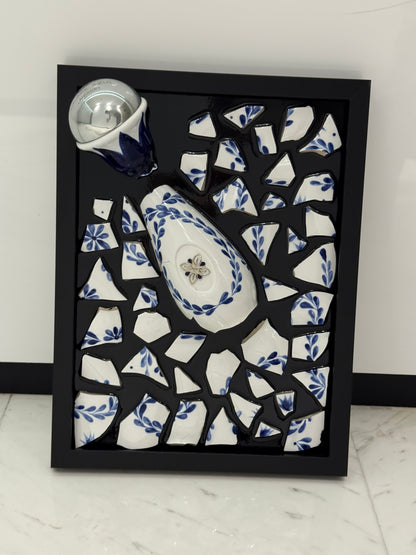 Clase Azul Broken Bottle Frame Art
