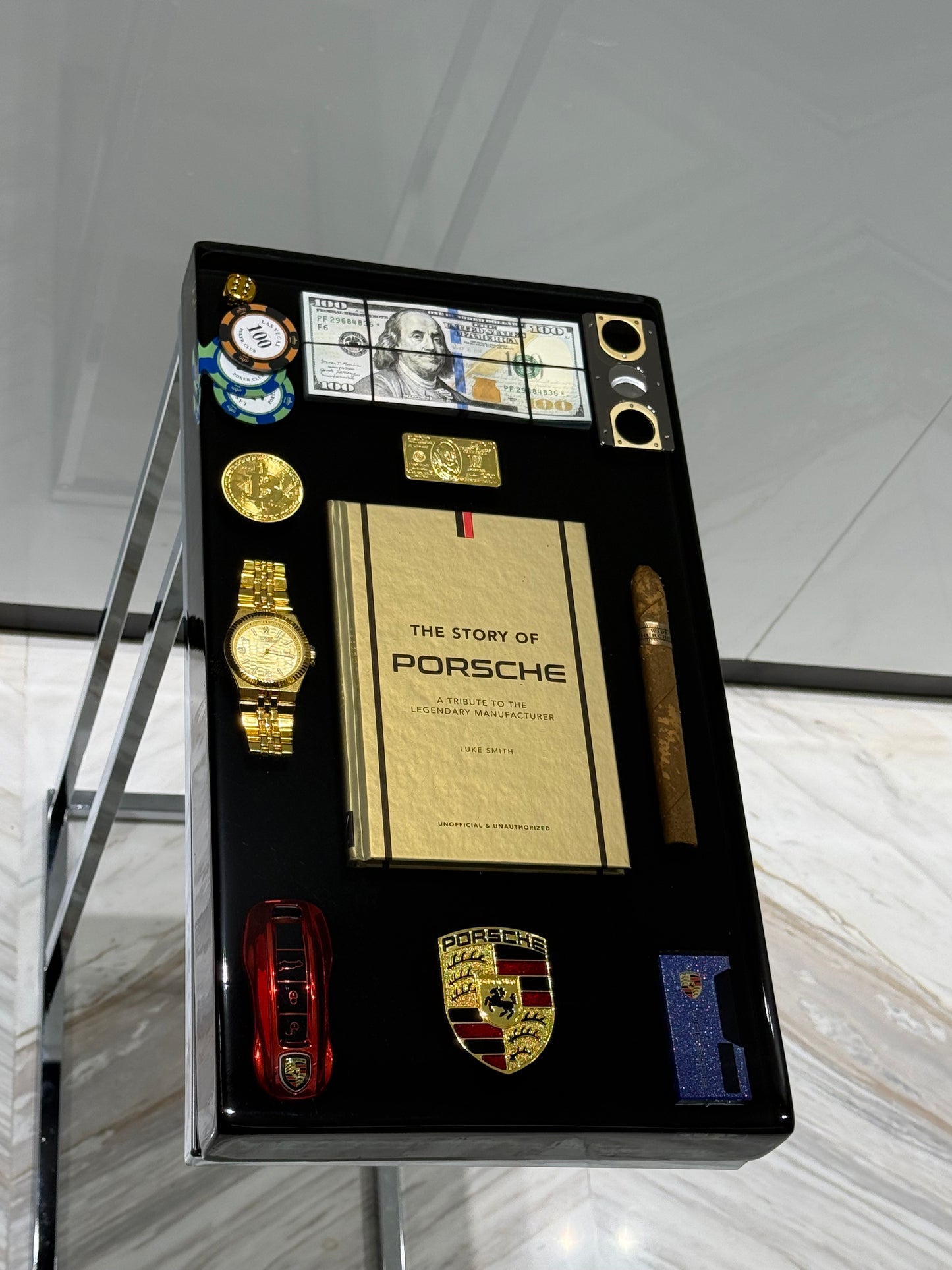 Porsche Exclusive Edition no. 2 Square side Table