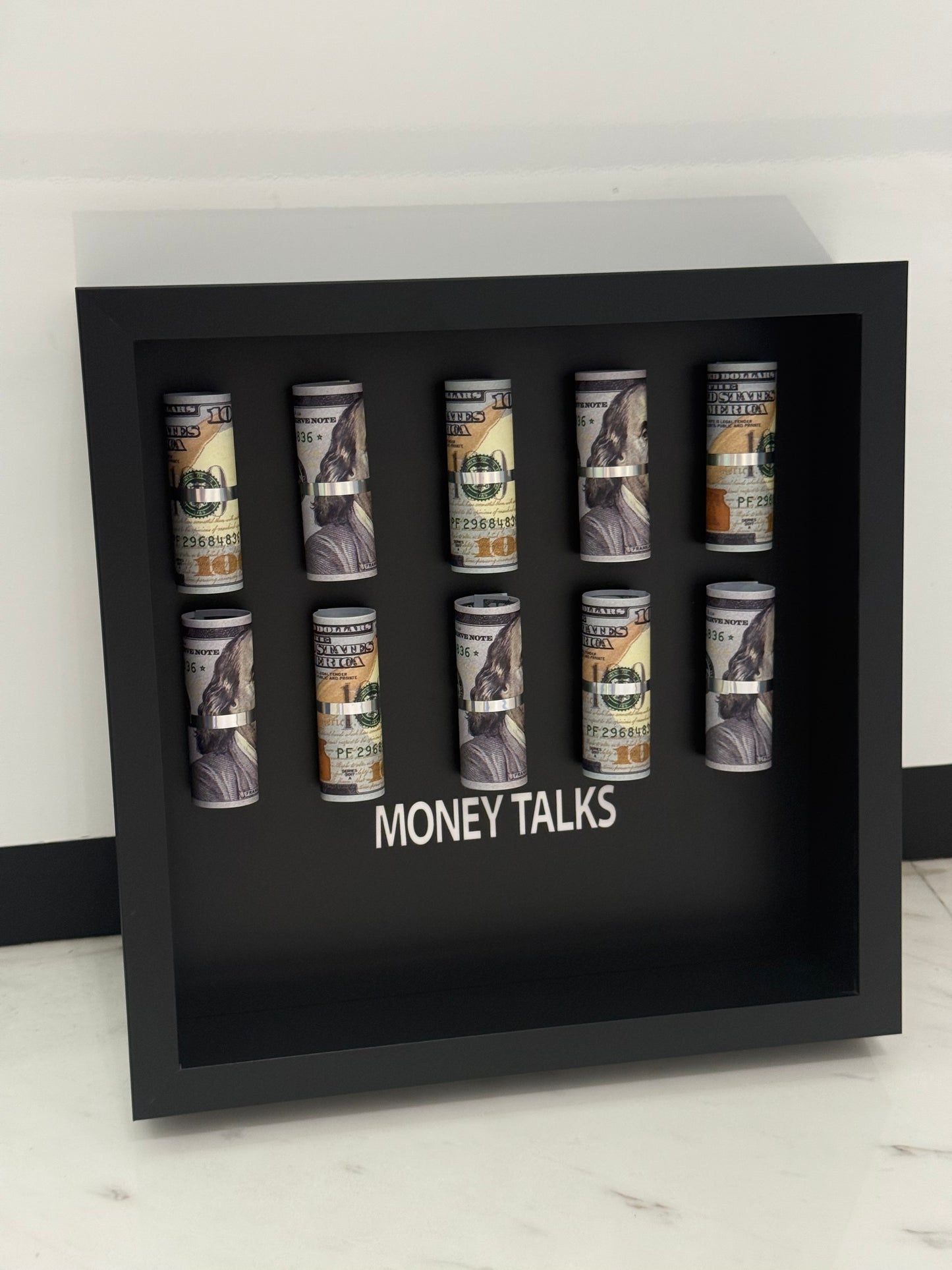 Money Talks – Luxury 3D Cash Display Box Frame