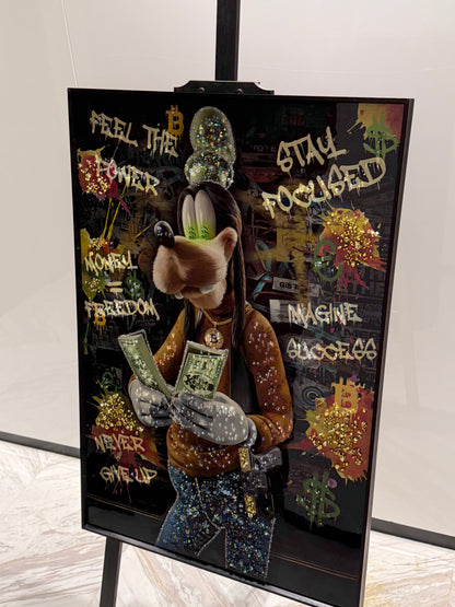 GOOFY inspired Dollar Art Frame