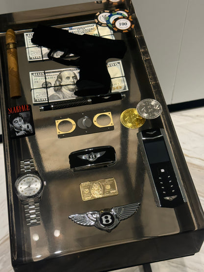 Bentley limited Edition no. 1 Square side Table