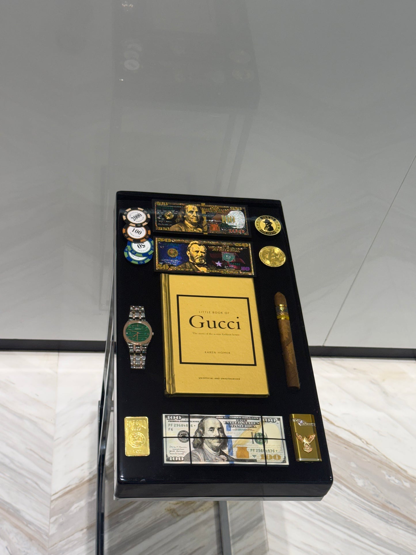 Gucci limited Edition no. 2 Square side Table