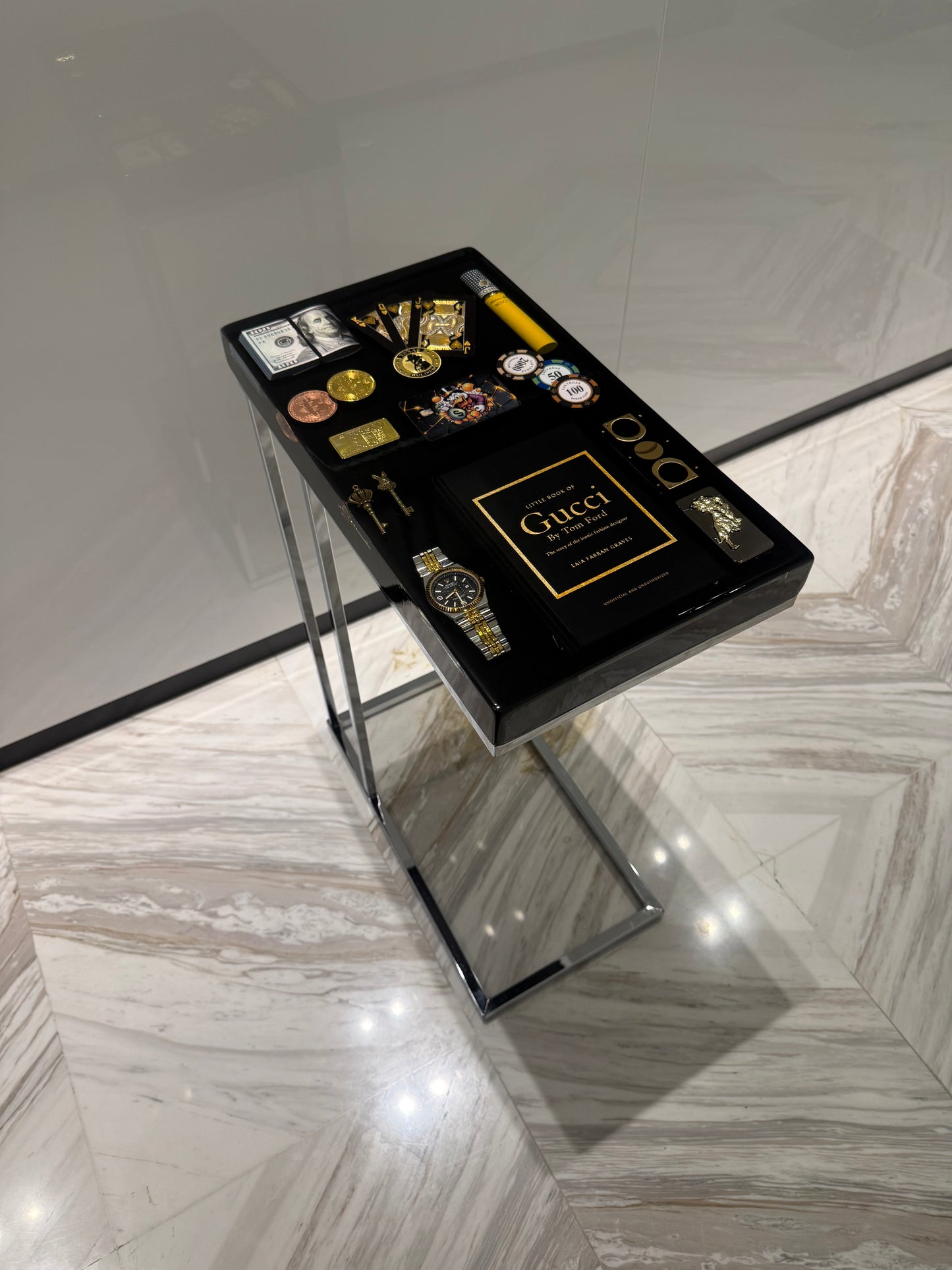 Gucci limited Edition no. 1 Square side Table