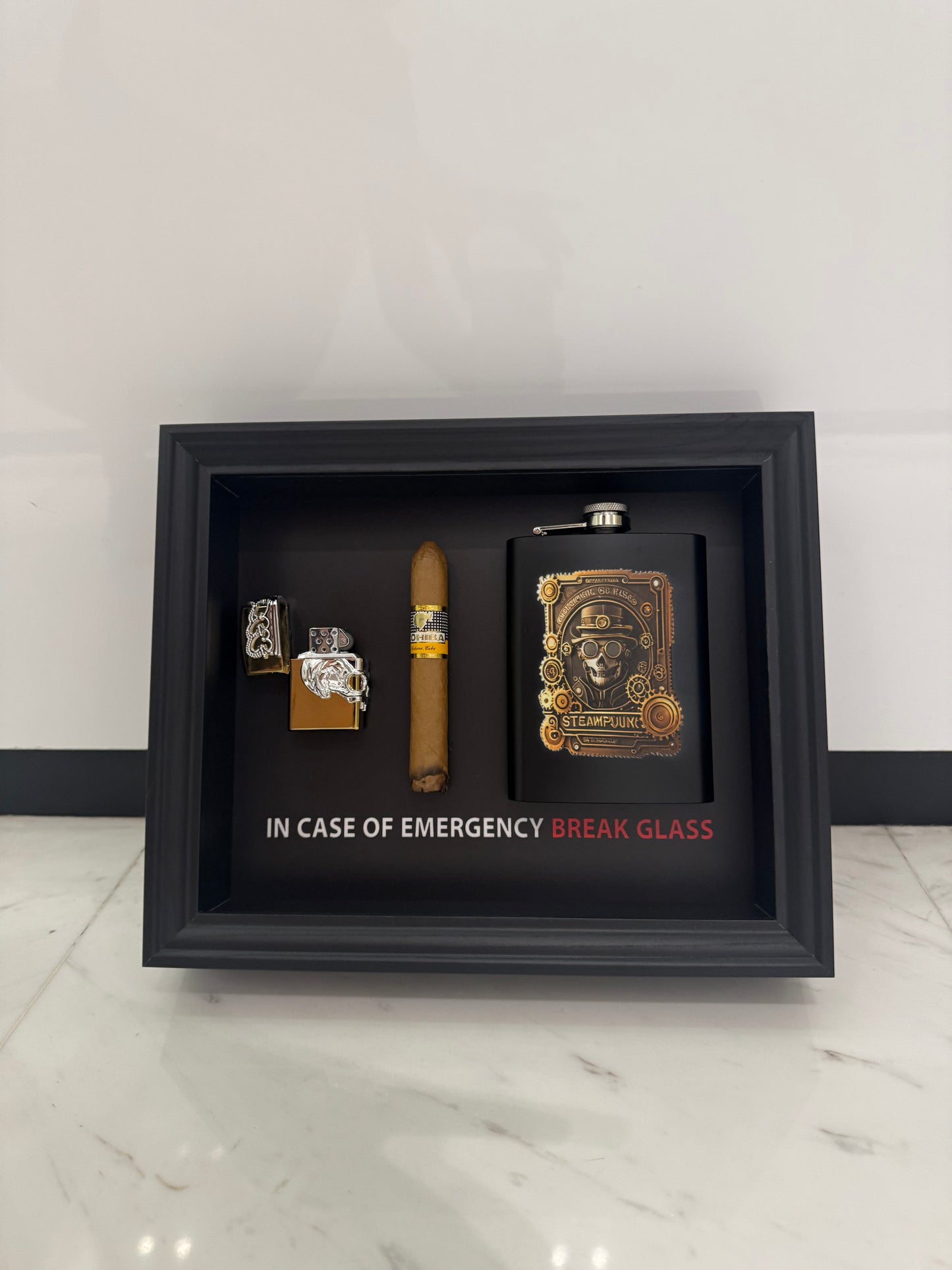 Emergency Escape Box Frame – Luxury Gentleman Edition