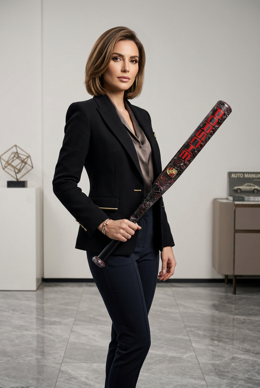 Porsche Baseball Bat - marble Edition