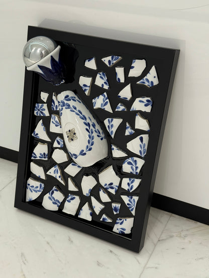 Clase Azul Broken Bottle Frame Art