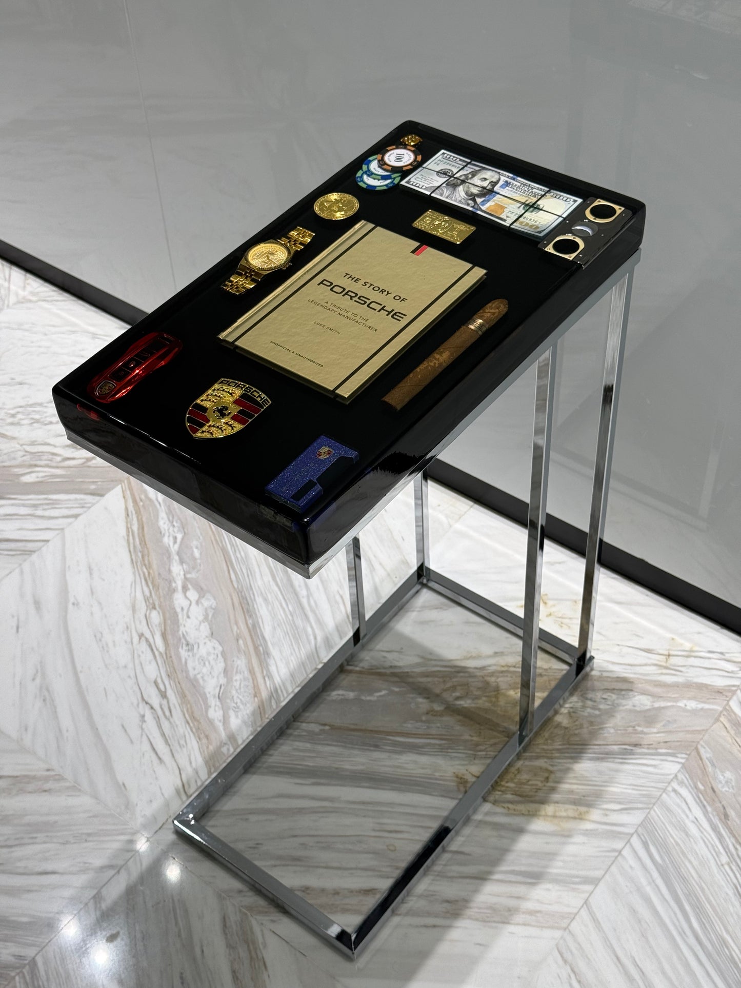 Porsche Exclusive Edition no. 2 Square side Table
